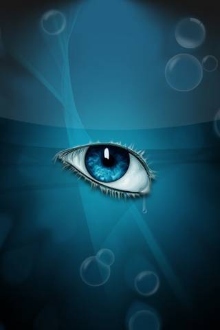 蓝眼睛壁纸 - 从phoneky下载到您的手机